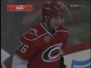 Hurricanes - Thrashers Highlights (1/9/10)