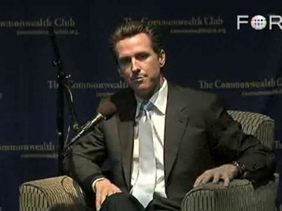 Gavin Newsom Slams Politicization of Gay Marriage