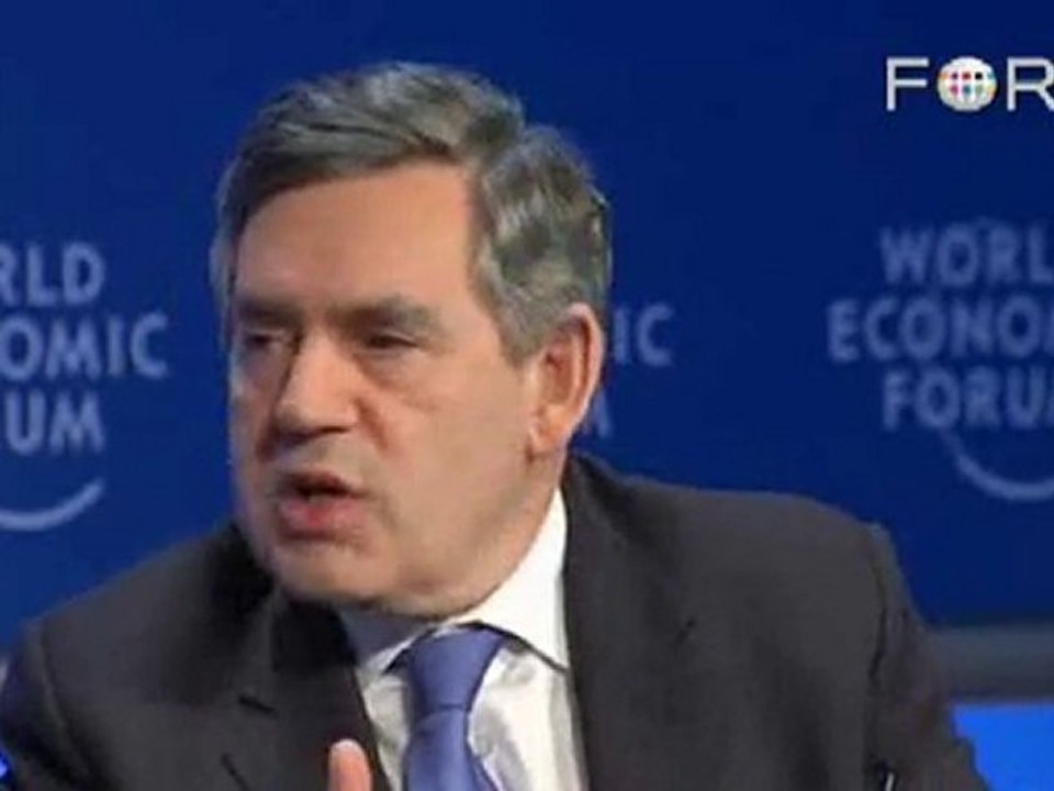 Gordon Brown Calls Recession 'Crisis of Confidence'