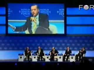 Turkish Prime Minister Storms Out of Gaza Debate