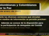 Aún se desconoce lugar para liberación de retenidos colombianos