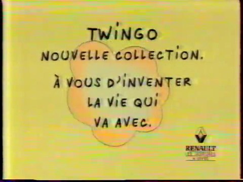 Publicité Renault Twingo 1996