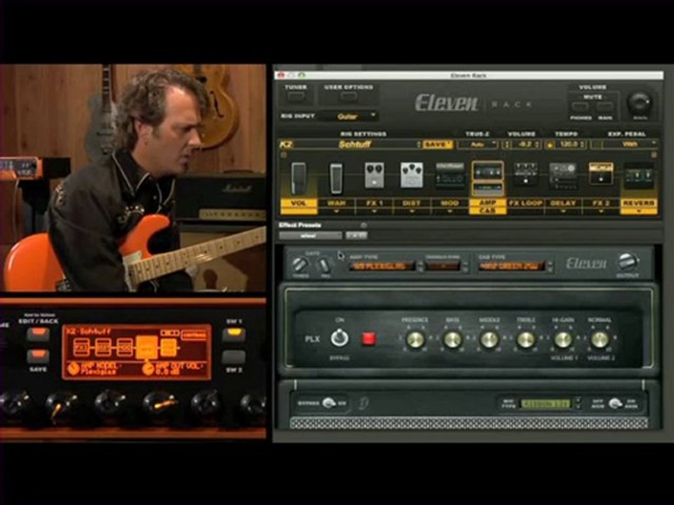 Eleven Rack - Pédales et amplis (La Boite Noire)