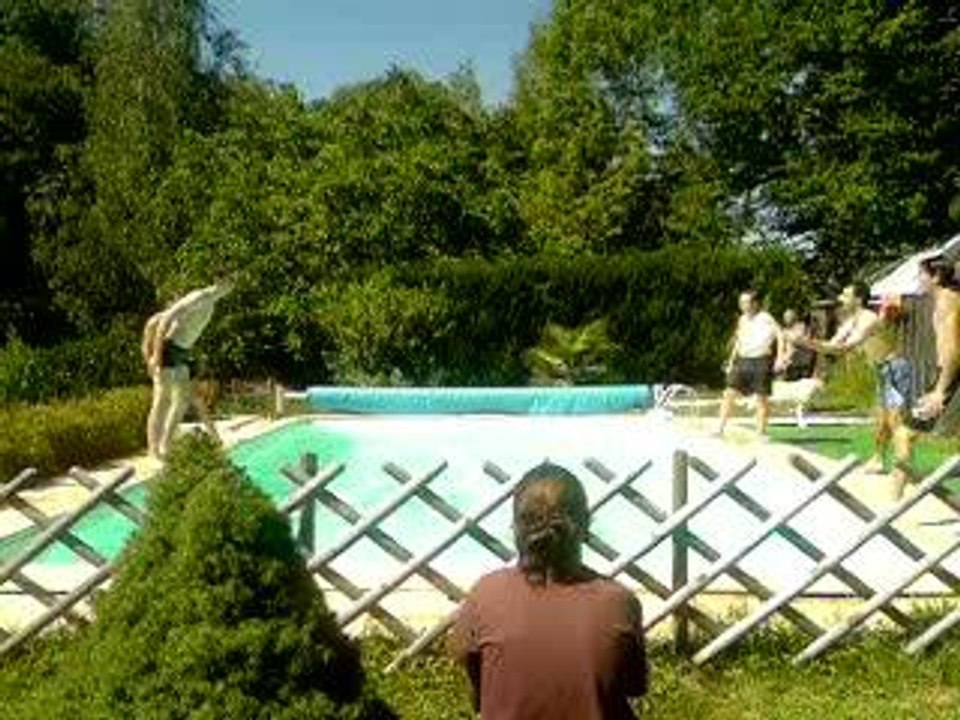 Passe rugby en piscine