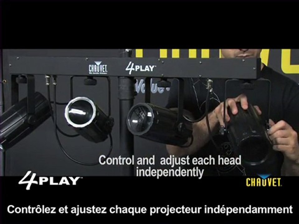 Lights Chauvet - 4play (La Boite Noire)