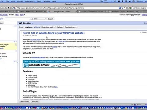Add a Copyright Message to WordPress RSS Feed