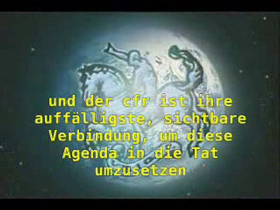Der cfr und die Kontrolle der Medien (deutsche Untertitel)
