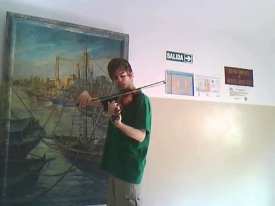 [Violin] First (Testing sound) Improvisation of the Day