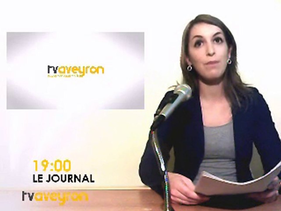 TV Aveyron: journal du 10/01/2011 - Présenté par Jessy
