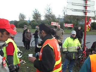 blocage de la zone d'Amiens nord