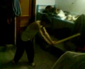 Fazal and Qaisar having fun in Rising Star Public school Atd