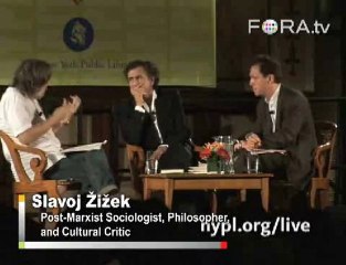 Slavoj Zizek Calls West Bank Crisis 'Systemic Politics'