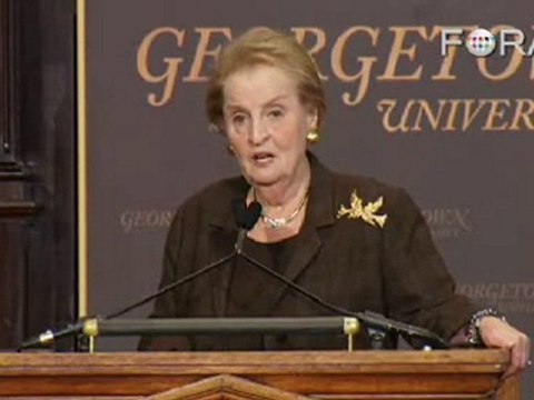 Madeleine Albright: Obama's Honeymoon Will Be Short