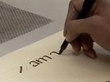 How To Learn To Write A Calligraphy Alphabet