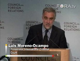 Luis Moreno-Ocampo Describes Darfur as a 'Crime Scene'