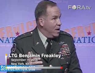 Freakley Supports Using Facebook for Military Recruitment