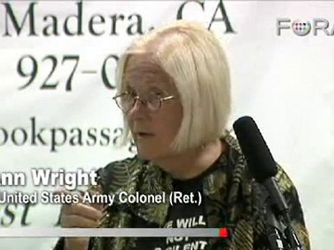 Ann Wright Profiles Whistleblower Adrienne Kinne