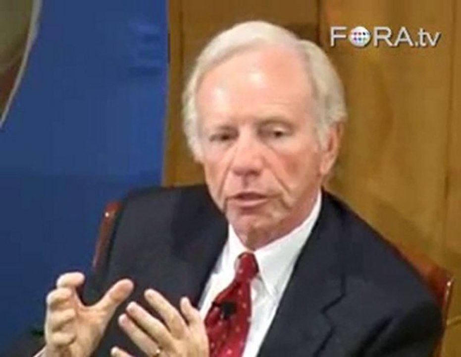 Joe Lieberman Supports John McCain on Free Trade