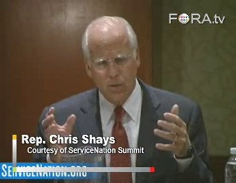 Christopher Shays: No Republican Support for Americorps