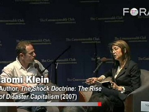 Naomi Klein Argues U.S. Infrastructure is the Next Bubble
