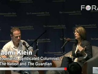 Klein - The Economic Crisis is Anti-Obama 'Insurance'