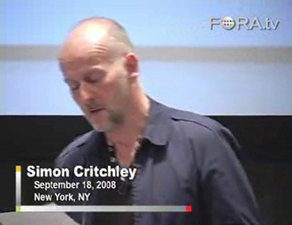 Simon Critchley Contrasts Barack Obama to George W. Bush