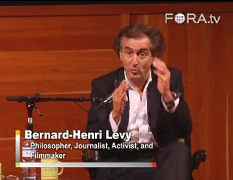 BHL Calls Palin and Obama a 'Clash of Civilizations'