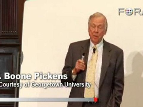 T. Boone Pickens Disagrees with Al Gore on Energy