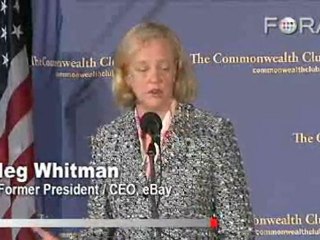 Meg Whitman on California's Business Tax Burden
