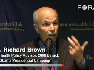 E. Richard Brown on Barack Obama's Health Care Plan