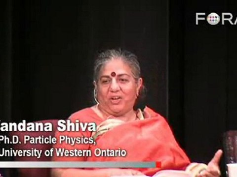 Vandana Shiva - Food as Social and Ecological Justice