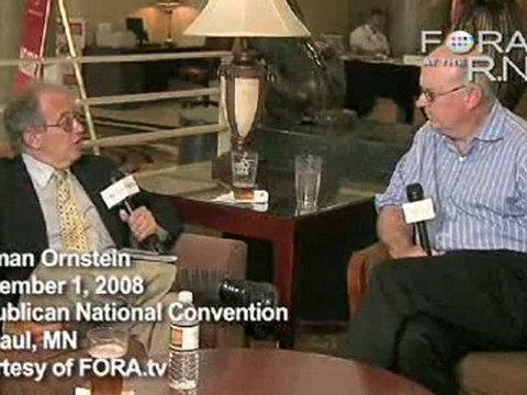 Norman Ornstein on How and Why McCain Picked Palin