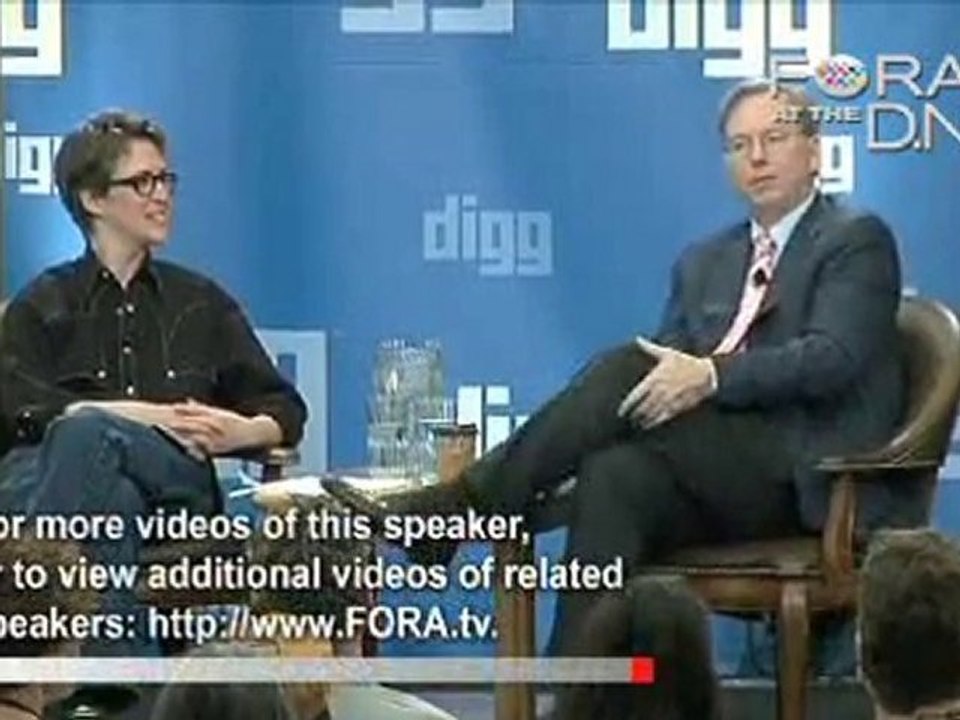 Eric Schmidt: What Makes Google an  American Company