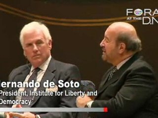 Hernando de Soto: Legal Freedoms Leading to Wealth