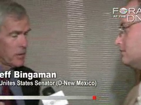 The New Republic's Frank Foer FORAcast Sen. Bingaman