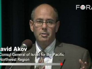 Consul General Akov Objects to a Divided Jerusalem