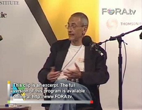 John Podesta Ties the Roosevelts to 2008 Progressives