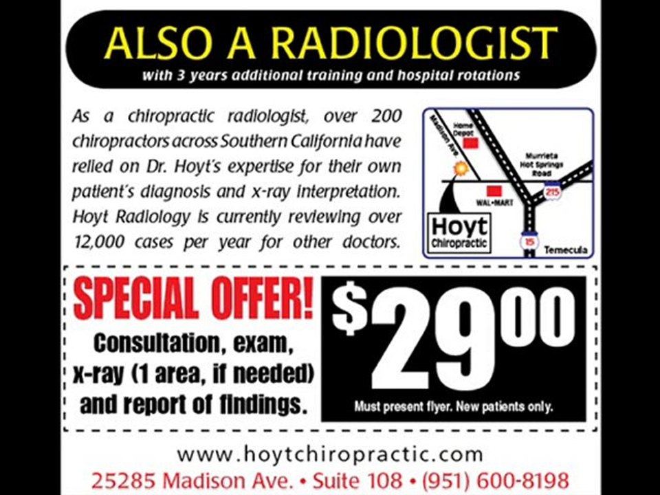 Temecula Chiropractors Auto Accident Injury