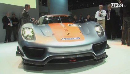 Detroit 2011: Porsche 918 RSR – Rennlabor mit Hybrid-Mittelm