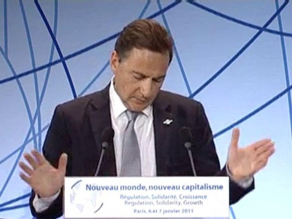 Clôture du colloque Nouveau monde, nouveau capitalisme