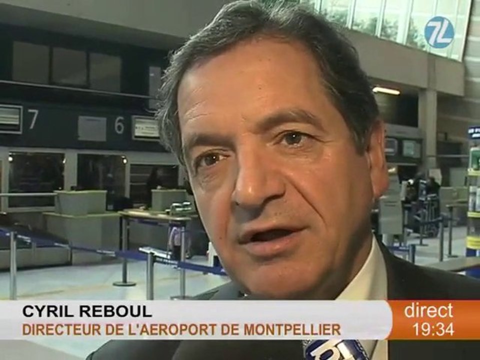 Un avion atterrit sur le ventre à Montpellier‎
