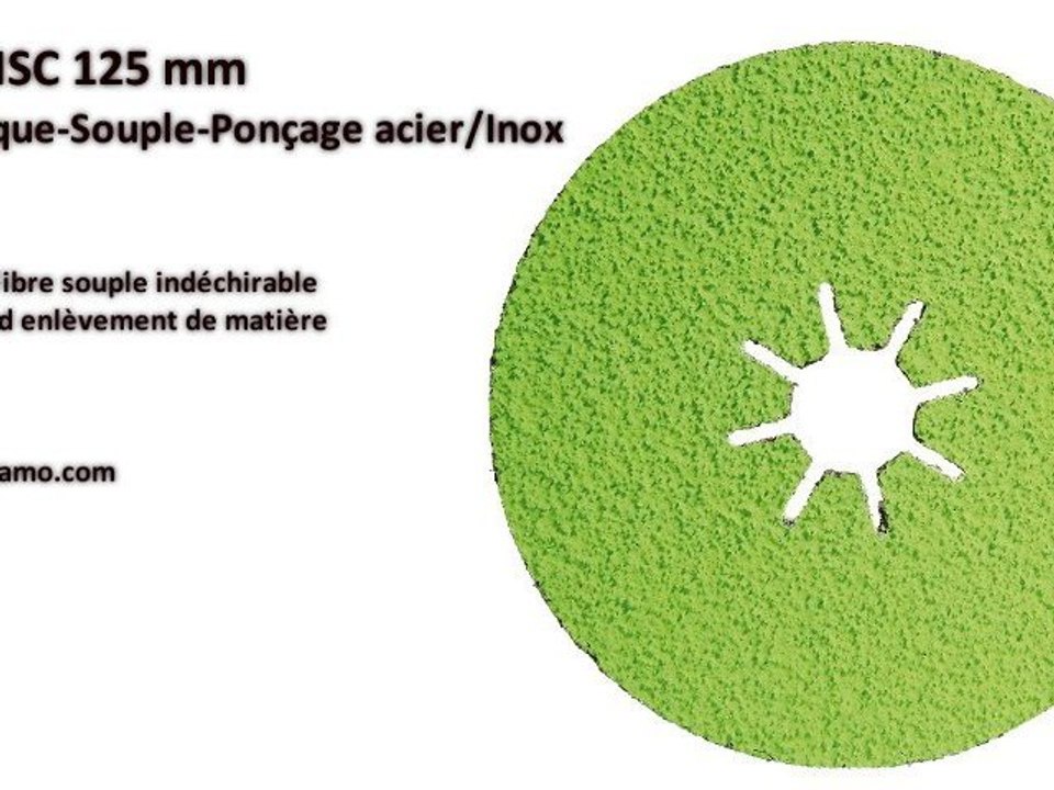 Disque abrasif Sidamo Sidadisc Ceramique