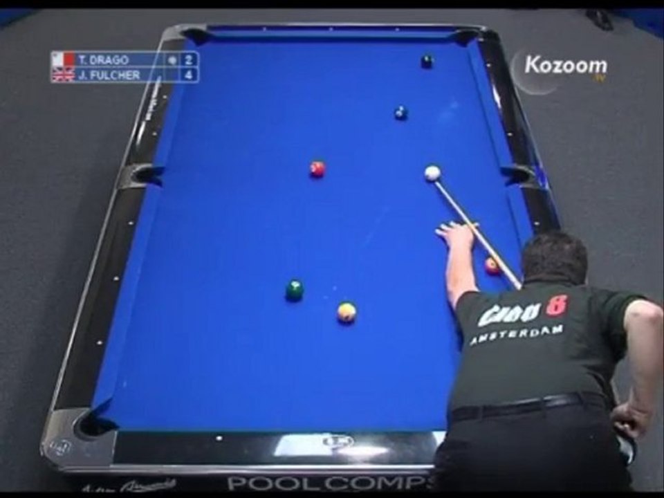 Pool DIVX Preview Drago / Fulcher - Eurotour 9-ball Swiss Op