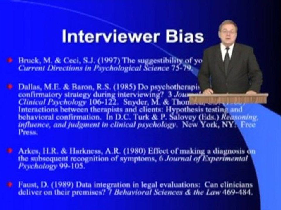 Dr. Lorandos' seminar on Child Suggestibility Part 3