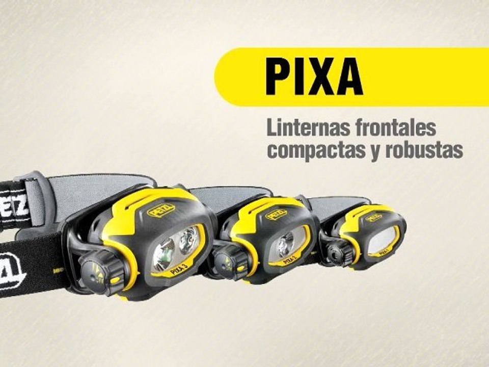 PIXA [español] Linternas frontales compactas y robustas