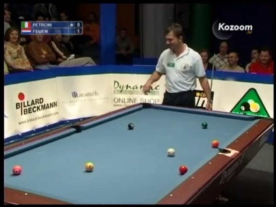 Billiard Video Preview: Petroni / Feijen - 9-Ball Costa Del