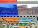 La Pergola de Daniel Buren à l'Hôtel de la Monnaie de Paris