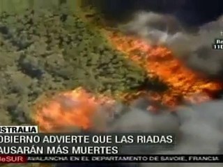 Inundaciones en Australia arrasan todo a su paso