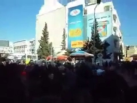 TUNISIE - 10/01/2011- La marche aujourd'hui sur Tunis centre