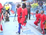 Haïti : match de foot commémoratif des amputés du séisme